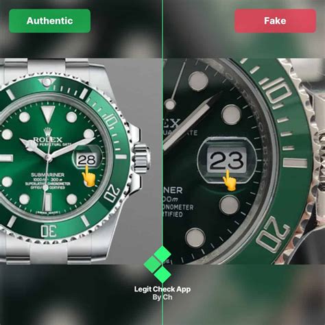 fake vs real rolex hulk